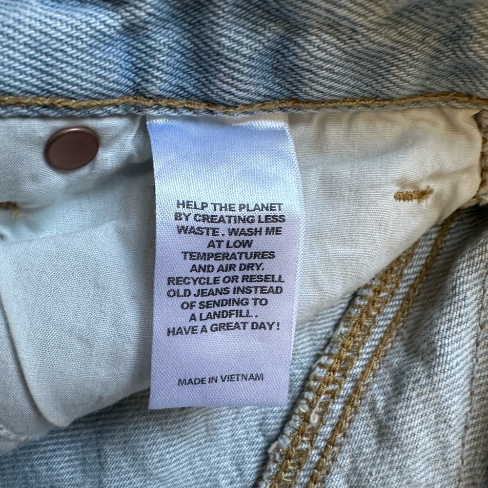 PacSun Light Blue Women's Jeans - Size 25 Regular - Picture 3 of 5